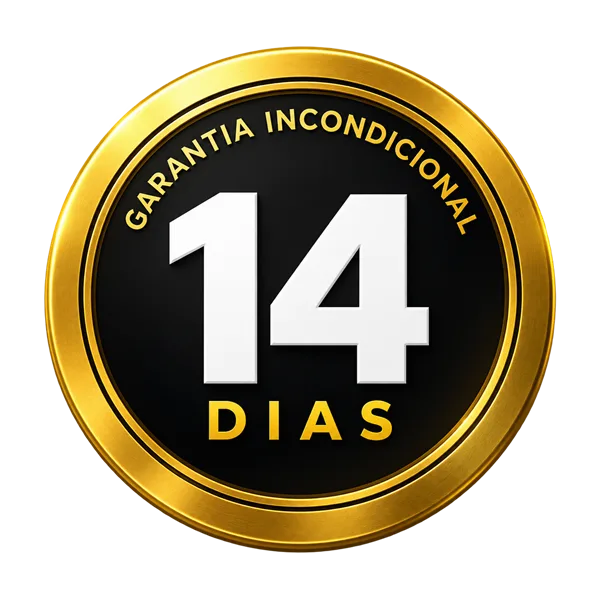 Selo de garantia incondicional de 14 dias